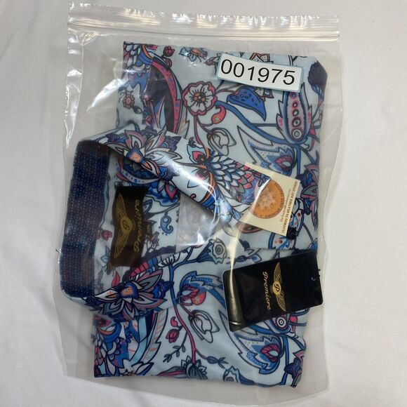 Premiere Multicolor Paisley Shirt Button Up Long Sleeve Polyester Mens 5XL NWT - Picture 16 of 16